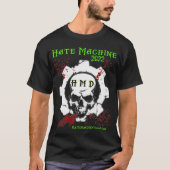 T - Shirt HATE MACHINE (Vorderseite)