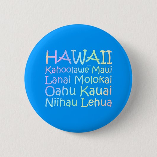 T-SHIRT Hawaii Button (Vorderseite)