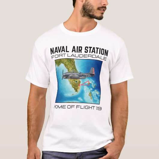 T-Shirt Heim der Flugstaffel 19 (Vorderseite)