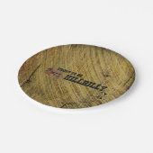 T-Shirt Hillbilly Proud Pappteller (Schrägansicht)