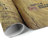 T-SHIRT Hinterwäldler stolz Geschenkpapier (Rolleneckpunkt)