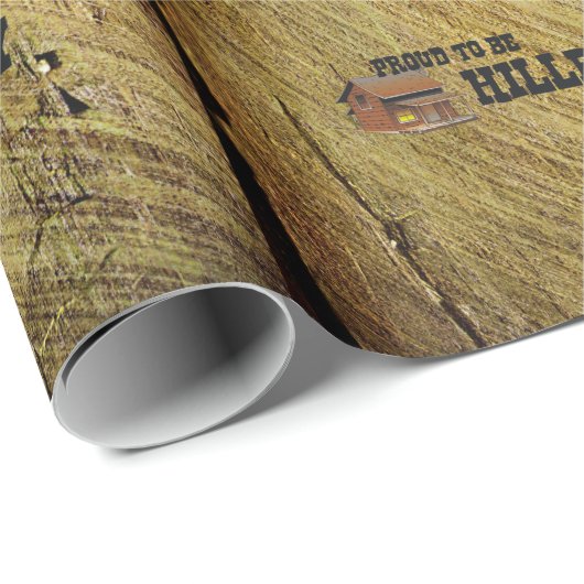 T-SHIRT Hinterwäldler stolz Geschenkpapier (Rolleneckpunkt)