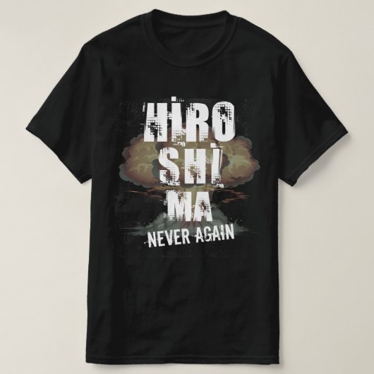 T - Shirt Hiroshima (Design vorne)