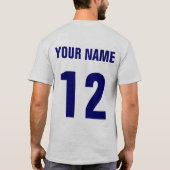 T - Shirt-Hockey SU Ghiaccio Italiano u. T-Shirt (Rückseite)