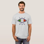 T - Shirt-Hockey SU Ghiaccio Italiano u. T-Shirt (Vorne ganz)