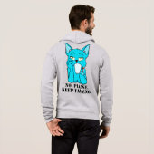 T-Shirt Hoodie (Schwarz voll)