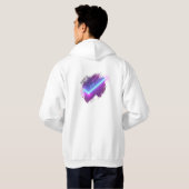 T-Shirt Hoodie (Schwarz voll)
