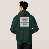 T-Shirt Hoodie (Schwarz voll)