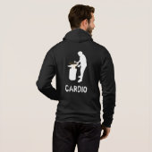 T-Shirt Hoodie (Schwarz voll)