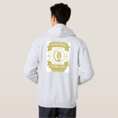 T-Shirt Hoodie (Schwarz voll)