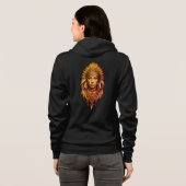 T-Shirt Hoodie (Schwarz voll)
