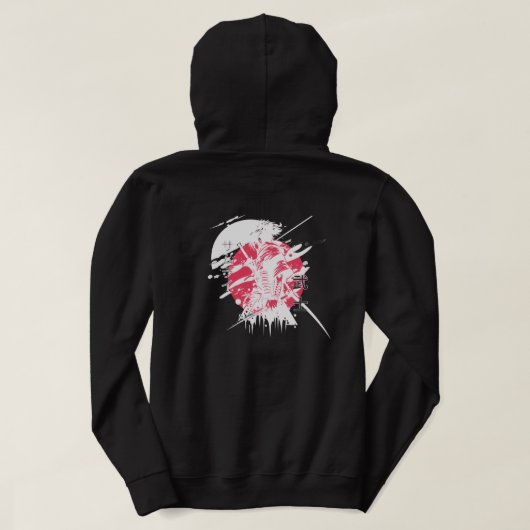 T-Shirt Hoodie (Design Rückseite)