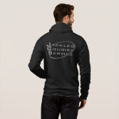 T-Shirt Hoodie (Schwarz voll)