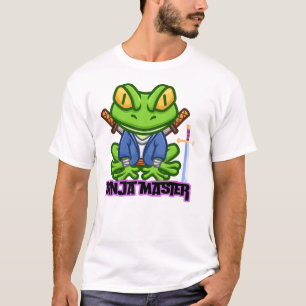 T - Shirt/Hoodies Frog Ninja Logo-Design T-Shirt