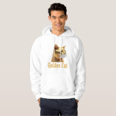 T - Shirt Hoodli Golden Cat (Vorne ganz)