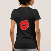 T - Shirt "Hot Lips Diva" - individuell einstellba (Rückseite)