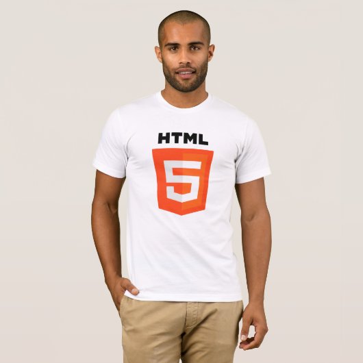 T - Shirt HTML5 (Vorne ganz)
