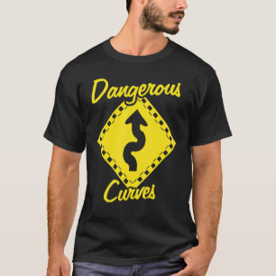T-Shirt Hund gefährliche Kurven