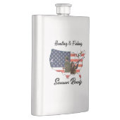 T - Shirt-Hutband für Jagd und Fischerei Flachmann (Rechts)