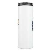 T - Shirt-Hutband für Jagd und Fischerei Thermosbecher (Rückseite)