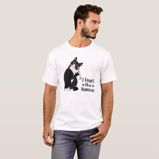 T - Shirt I fand diese Humerus-Katzen- Humus (Vorne ganz)