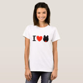 T - Shirt "I LIEBE DOGS" (Vorne ganz)