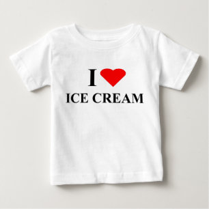 T - Shirt - i-Liebe-Eiscreme