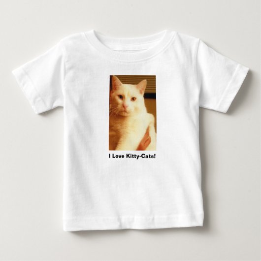 T - Shirt "I Liebe Kitty Cats" (Vorderseite)