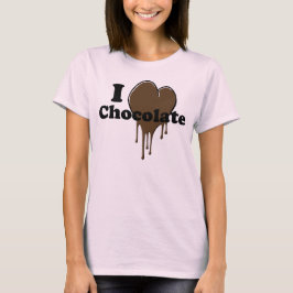 T - Shirt I Liebe Schokolade
