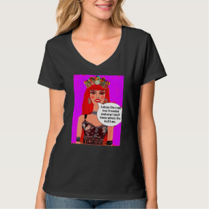T Shirt-I wählte die Straße weniger gereist und  T-Shirt