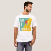 T-Shirt Ich Bin Ein Tennisolic (Vorne ganz)