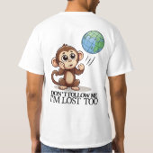 T - SHIRT - Ich habe mich verlaufen (Rückseite)