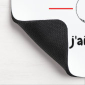 T-Shirt Ich kann Golf nicht Mousepad (Ecke)