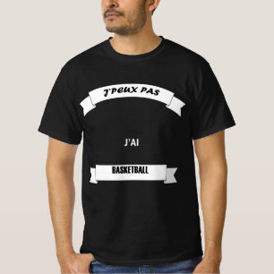 T-Shirt ich kann nicht BASKETBALL 20 Humor T-Shir