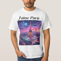 T-Shirt Ich liebe Paris