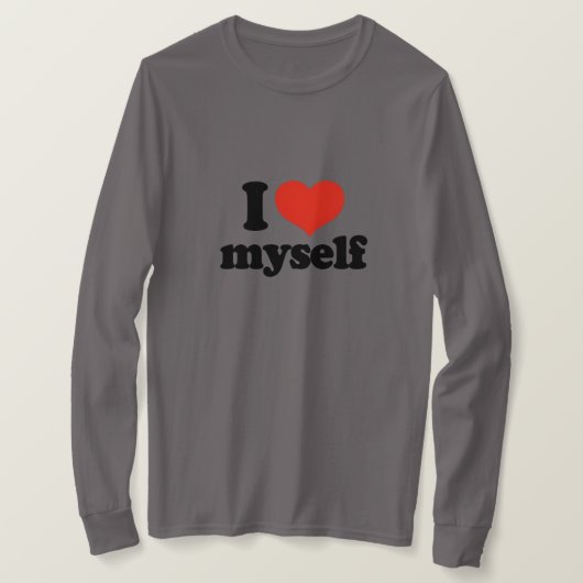 T - Shirt "Ich Liebe selbst" (Design vorne)