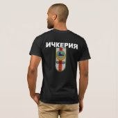 T-Shirt Ichkeriya (Schwarz voll)
