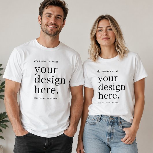 T - Shirt Ihre Entwurfshochladung