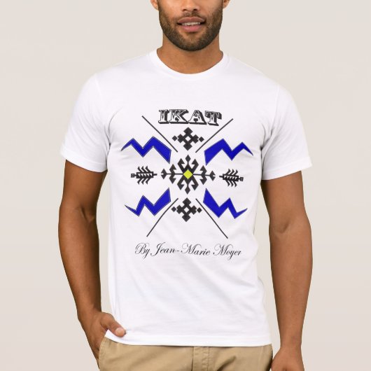 t-shirt IKAT by Jean-Marie Moyer (Vorderseite)