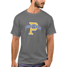 T - Shirt im Kollegialstil der Pine View in Dunkel