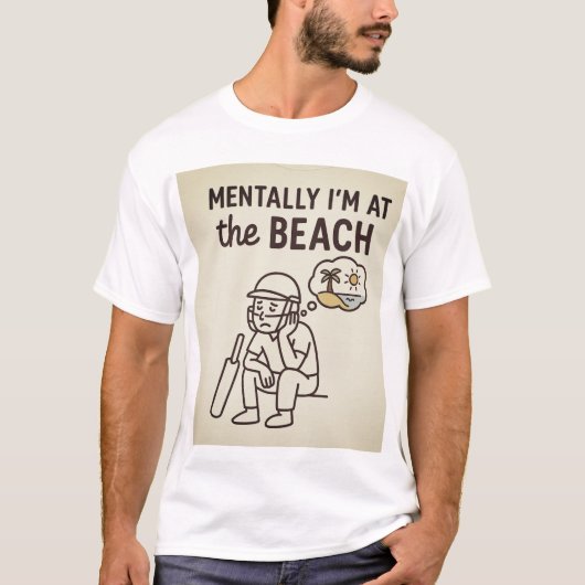 T - Shirt im Strandstil (Vorderseite)