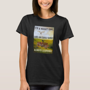 T - Shirt immer lernen (dunkel)