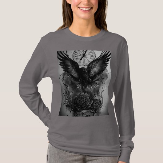 T - Shirt in den USA: Zazzle's Basic Long Sleeve T (Vorderseite)