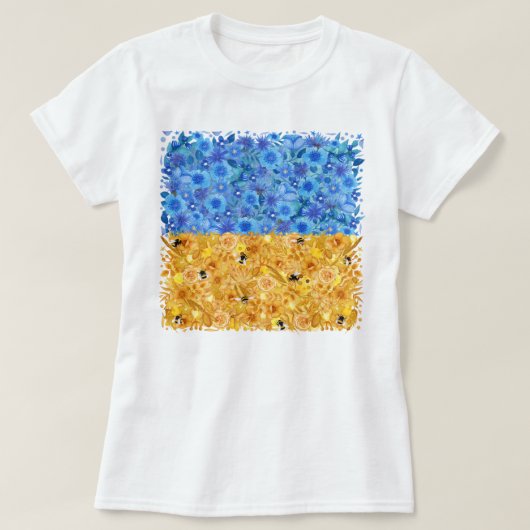 T - Shirt in der Ukraine (Design vorne)