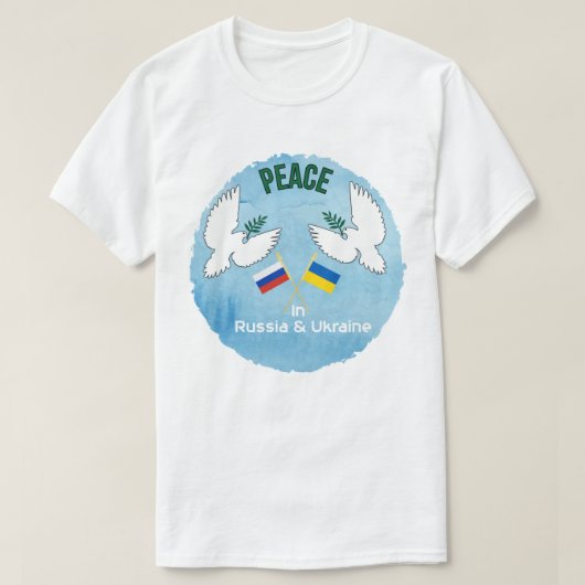 T - Shirt in der Ukraine (Design vorne)