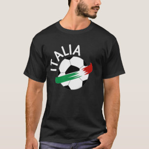 T - Shirt in Schwarz-Italien. 01