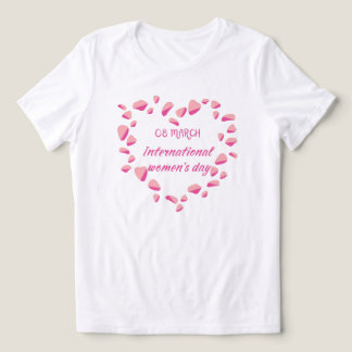 T-shirt -International women's day,  Tri-Blend Shirt