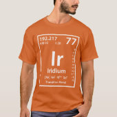 T - Shirt Iridium-Element (weiß) (Vorderseite)