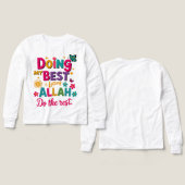 T-Shirt-Islamic Kids Clothing (Design Vorderseite & Rückseite)
