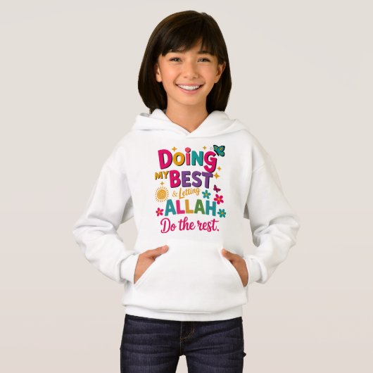 T-Shirt-Islamic Kids Clothing. Hoodie (Vorne ganz)